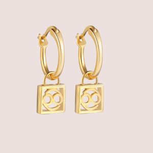 Cancer Constellation Huggie Earrings