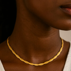 snake chain necklace