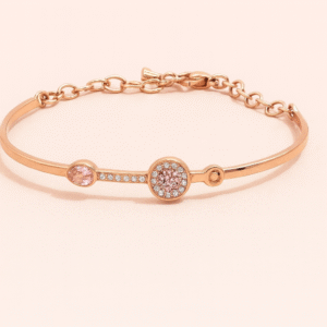 Rose Gold Pink Bracelet