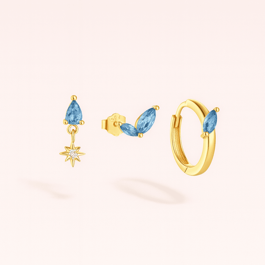 Lillian 6 Piece Earring Set