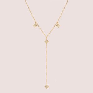 Star Lariat Necklace