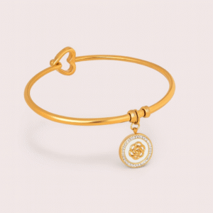 flower Pendant Bangle
