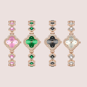 clover quartz watch