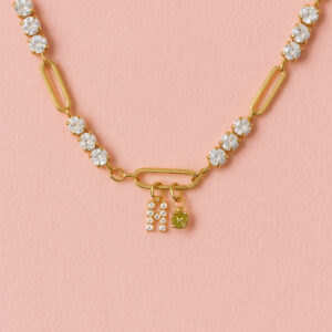 paperlink bracelet with charms