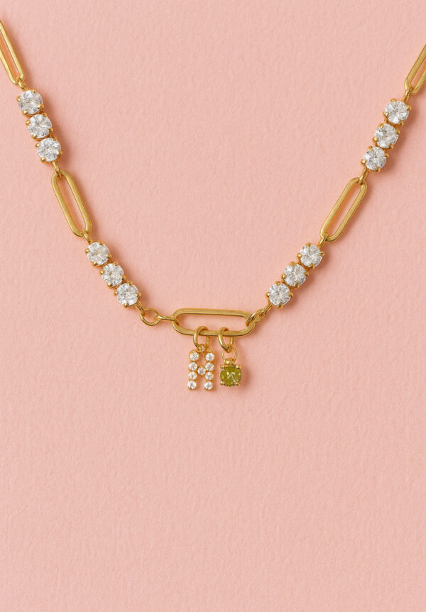 paperlink bracelet with charms