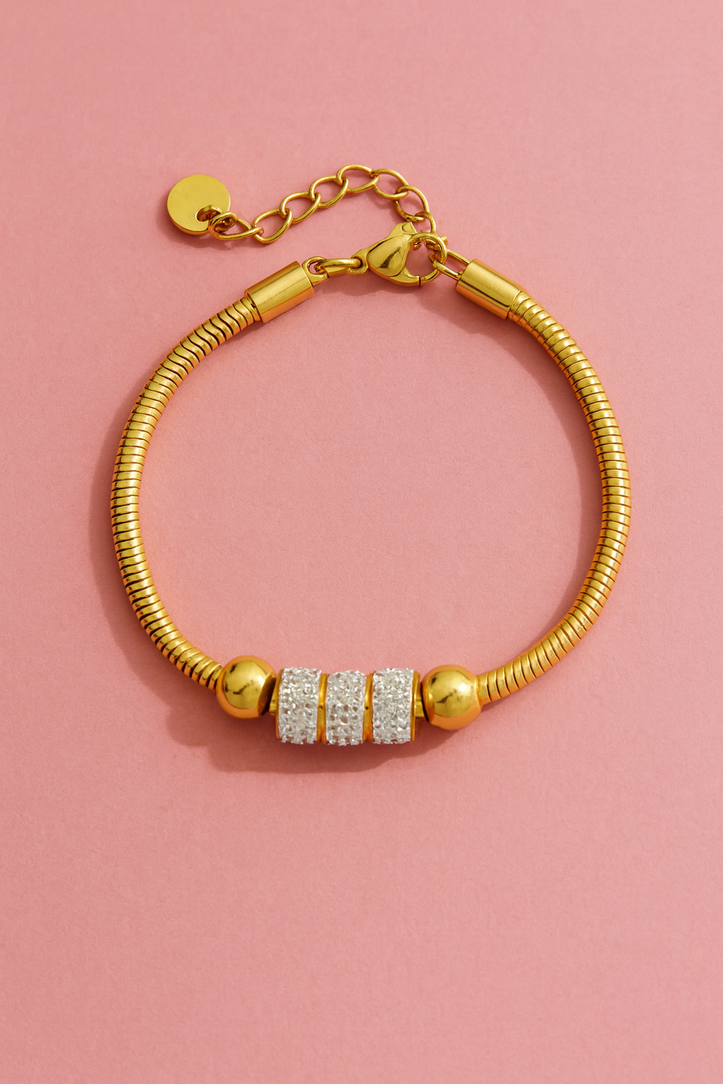 F7122458-3CBF-46E9-8A3E-500CF3058AA6 zircon ball chain bracelet