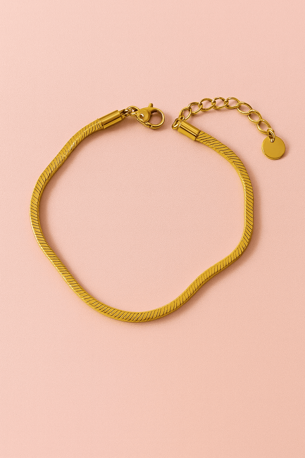 5C2E765C-2558-4D91-AD81-D5E056E52996 thick snake chain bracelet gold