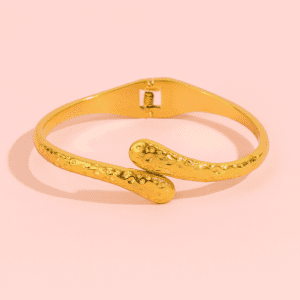 gold snake bangle