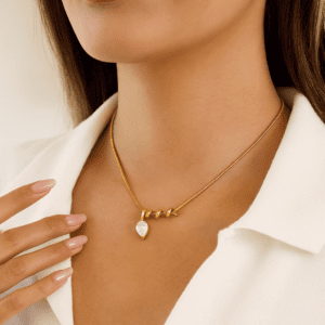 gold spiral pendant necklace